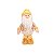 Papai Noel de 40CM Estica Até 76CM Dourado - Imagem 1