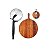 Conjunto Hudson Tábua de Pizza de Madeira + Cortador de Aço Inoxidável - Imagem 1