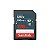 Cartão de Memória SD C10 Sandisk Secure Digital 128GB 100MB/s - SDSDUNR-128G-GN3IN - Imagem 1