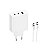 Carregador Xiaomi Fonte Gan 67W BHR7492US USB-C/USB com Cabo - Imagem 1