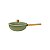 Wok Hudson de Alumínio Antiaderente Olive 4,6 L com Tampa de 28 CM - Imagem 1