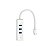 Adaptador Hub TP-Link UE330C USB Tipo-C 3 Portas / Ethernet Gigabit - Branco - Imagem 1