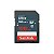 Cartão de Memória SD C10 Sandisk Digital Seguro 128GB 100MB/s - SDSDUNR-128G-GN3IN - Imagem 1