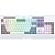Teclado Gamer com Fio Redragon Shiva Lite K525WG-RGB Branco - Imagem 1