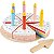 Quebra-cabeça Bolo de Madeira Fisher Price - JGR82 (14 Peças) - Imagem 1