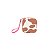 Porta-joias Bubba Niza Cowgirl 11CM Branco/Marrom - Imagem 1