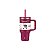 Garrafa Térmica Terrano Spotie Cup - 946ML - com Canudo - Púrpura - Imagem 1