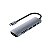 Hub Satélite A-HUBC55 - 6 Portas - USB - Cinza - Imagem 1