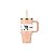 Garrafa Térmica Terrano Spotie Cup - 946ML - com Canudo - Rosa - Imagem 1