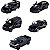 Carros Black Edition Majorette - 85-0200-5000 (5 unidades) - Imagem 1
