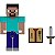 Figura Steve Minecraft Mattel - JCN28 - Imagem 1