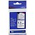 Fita Cassete Brother TZe-FA3 para Rotuladora P-Touch 12mm/3 metros - Azul/Branco - Imagem 1