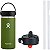 Garrafa Térmica Hydro Flask W16BTS306 473mL + Tampa WSF001 - Oliva - Imagem 1