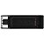 Pendrive Kingston DT70/256GB DataTraveler 70 USB-C 3.2 Preto - Imagem 1