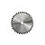 Máquina Disco de Corte Madeira 75CR1 YG6X TCT 10,0X3,0X4,4 - Imagem 1