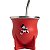 Copo + Bomba de Chimarrão Mickey Mouse em PPR - Vermelho - Imagem 1