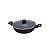 Wok com Tampa de Vidro Alumínio com Teflon Preto 30 cm x 8 cm - Imagem 1