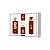 Kit Lattafa Pride Ansaam Gold Presente Eau de Parfum Unissex - 3 Unidades - Imagem 1