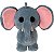 Peluche Adoptme Elefante Jazwares - AME0023 - Imagem 1