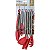 Conjunto de Utensílios Doral - Vermelho (6 peças) - Imagem 1