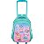 Mochila com Rodas Trendy 30113 - Azul água - Imagem 1