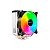 Cooler de Ar para CPU FTX FTXCC-421P, ARGB, 120MM, Intel 775/115X/1200/1366/1700, AMD AM2+/AM3+/AM4/AM5/FM1/FM2/754/939/940, Preto - Imagem 1