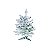 Árvore de Natal Artificial Tipo Pinho Coberta de Neve 60 CM - Imagem 1