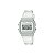 Relógio Unissex Digital Casio Vintage F-91WS-7DF Branco - Imagem 1