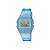 Relógio Unissex Digital Casio Vintage F-91WS-2DF Celeste - Imagem 1