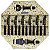 Kit para Pizza Tramontina 25099/022 (14 Peças) Preto - Imagem 1