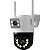 Câmera de Segurança Satellite A-CAM8007D 6MP Wi-Fi - Branco/Preto - Imagem 1