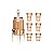 Vidro de Suco Decorativo 2.250LTS - Dourado - Imagem 1