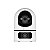 Câmera IP 4LIFE FLU25X Wi-Fi 360º Trakduo Dualband Branca - Imagem 1