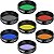 Conjunto de Filtros Telescópio para Lente Neewer 1.25" - LS-31 (7 Peças) - Imagem 1