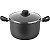 Olla Multiflon Linea Gourmet 24 cm 53624 - Negro - Imagem 1