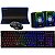 Kit de Teclado Gamer 4 em 1 + Mouse + Mousepad + Caixa de Som GK-42 - Imagem 1