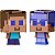 Figuras Minecraft Steve na Armadura Encantada Flippin' Figs 2 em 1 Mattel - JCN19 - Imagem 1