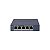 Hub Switch Hikvision 04P 10/100/1000M POE45W DS-3E1505P-Ei/M - Imagem 1