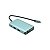 Hub USB-C 3.1 Satellite A-HUBC57 7 Portas / HDMI / 3 USB 3.0 / RJ45 / VGA / USB-C Fêmea - Cinza - Imagem 1