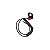 Adaptador de Cabo para Headset PTT Push-to-Talk Icom - Imagem 1