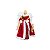 Figura Anjo de Natal Vermelha/Branca 40 cm - Imagem 1