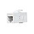 Conector Passthrough CAT6 Ui. UACC-KEYSTONE-COUPLER-C6 - Imagem 1