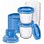 Kit Recipiente de Armazenamento de Leite Materna Philips Avent SCF618/10 (22 Peças) - Imagem 1