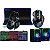 Teclado Gamer Satellite 5 em 1 + Mouse + Mouse Pad + Headset + Caixa de Som KG-53 - Imagem 1