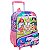 Mochila com Rodas Escolar Barbie Sunny Days - 71628 (Azul) - Imagem 1