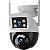 Cámara de Seguridad Satellite A-CAM8005D 4MP Wi-Fi - Blanco/Negro - Imagem 1