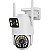 Câmera de Segurança Satellite A-CAM8009D 6MP Wi-Fi - Branco - Imagem 1