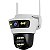 Câmera de Segurança Satellite A-CAM8011D 6MP Wi-Fi - Branca - Imagem 1