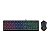 Kit de Teclado e Mouse com Fio Redragon S107RGB-BA Preto - Imagem 1