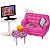 Jogo de Sala de Estar Barbie Mattel - HJL55 - Imagem 1